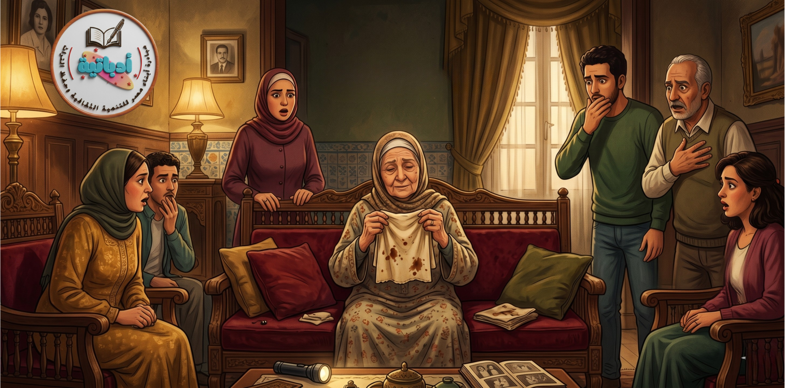 وشاح البراءة - فوزية الباز - ادباتية